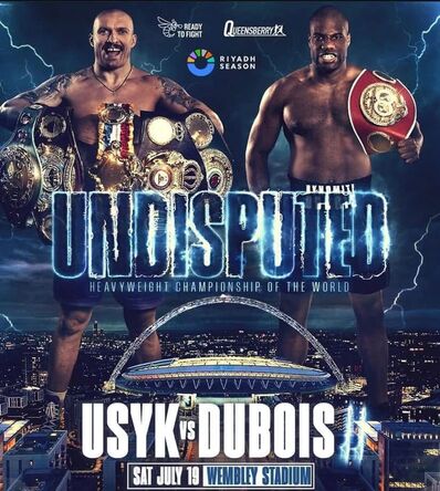 Usyk vs Dubois – Tickets in Ukrainian Sector | Wembley Stadium 2025
