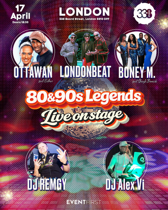 Londonbeat &bull; Boney M &bull; Ottawan