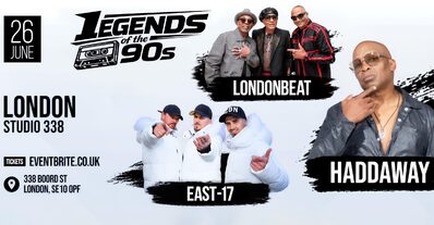 LONDONBEAT concert moved to 26 June 2026
