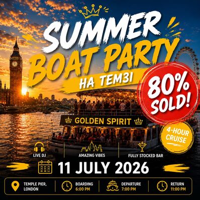 Українська вечірка на Темзi (Summer Boat Party)