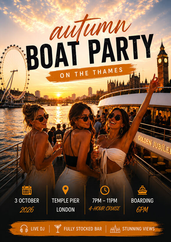 Українська вечірка на Темзi (Autumn Boat Party)