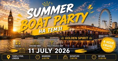 UPDATE: SUMMER BOAT PARTY | 11 липня 2026