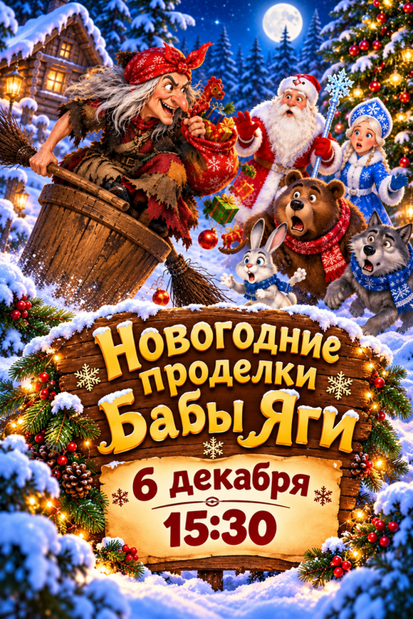 Baba Yaga's New Year Mischief